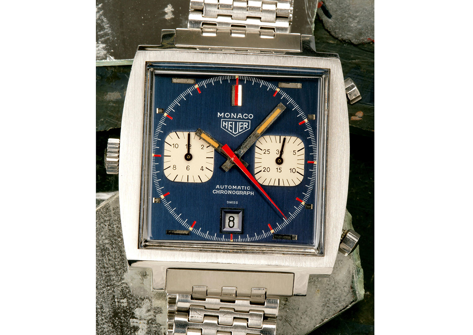 The Monaco remains one of the brand's most visible and best-loved models. Image courtesy of Bonhams