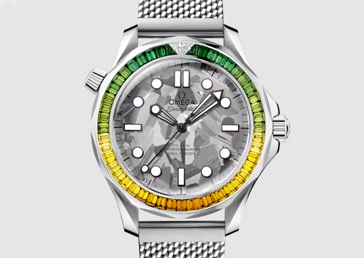  The 60 Years Of James Bond Seamaster in white gold 