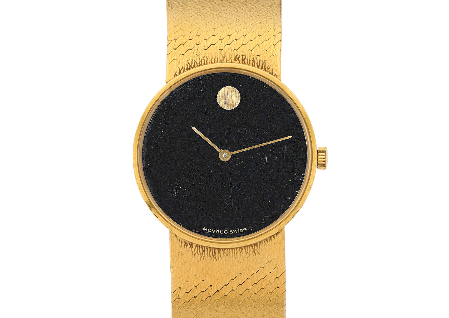 A Movado similar to the one worn by show favourite Paulie Gualtieri. Image: Courtesy of Bonhams