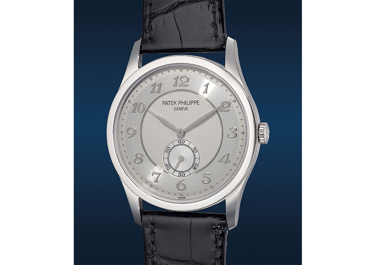 A Calatrava with an unmistakeably Breguet aesthetic. Image courtesy of Phillips