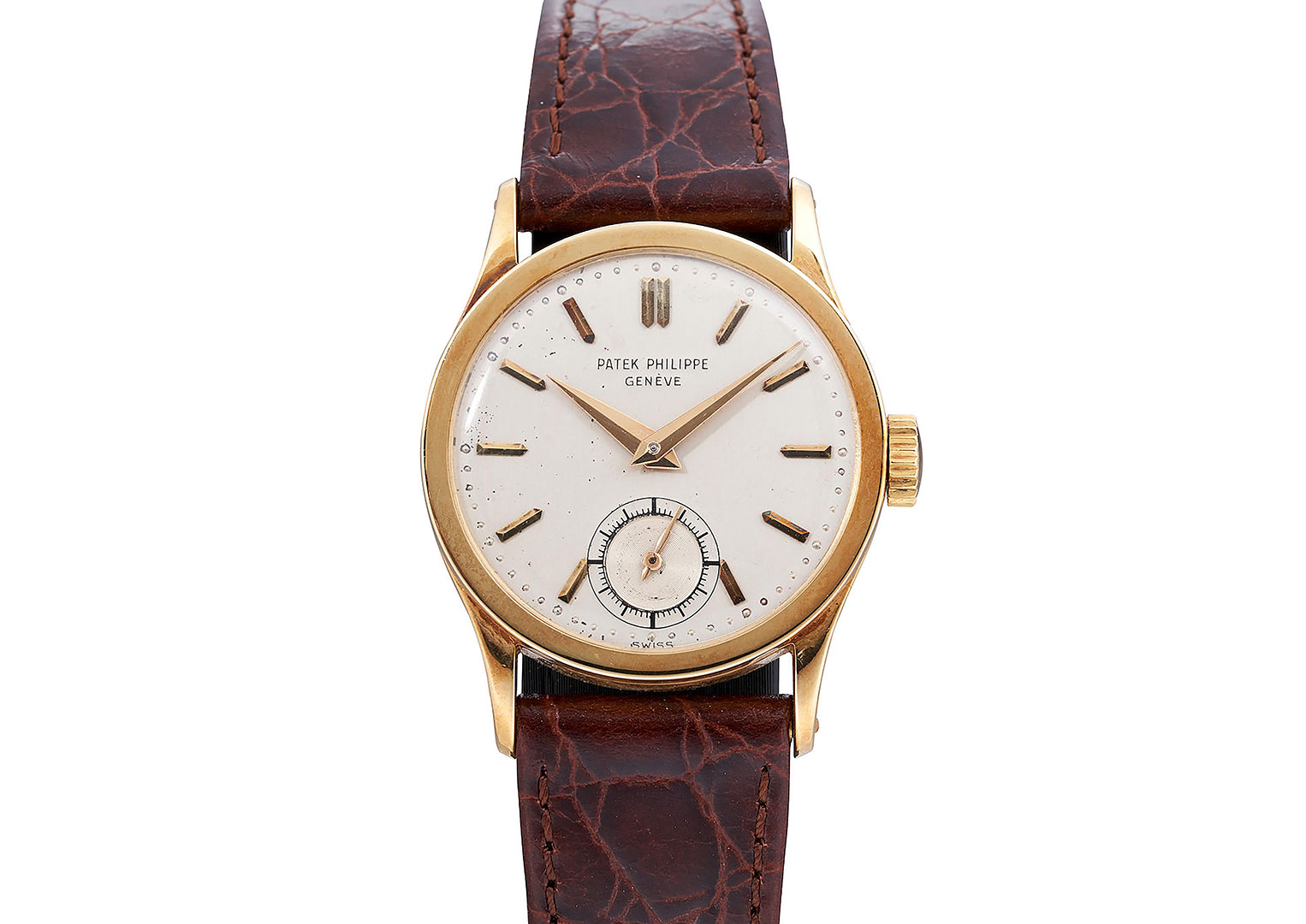 The reference 96 laid the foundations for the archetypal dress watch. Image courtesy of Bonhams