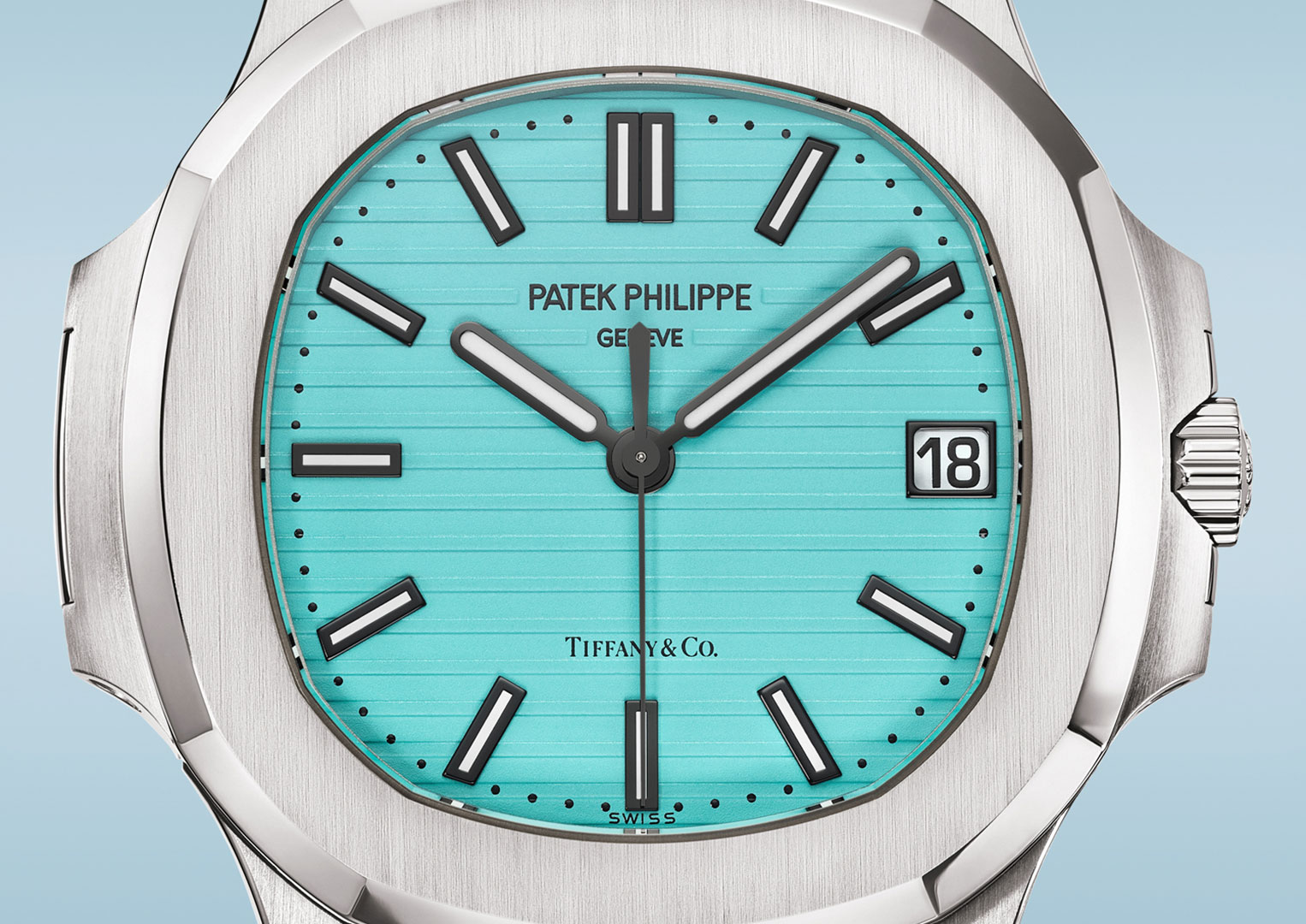 This Tiffany blue Nautilus is one of the most talked-about watches of the past few years. Image courtesy of Phillips