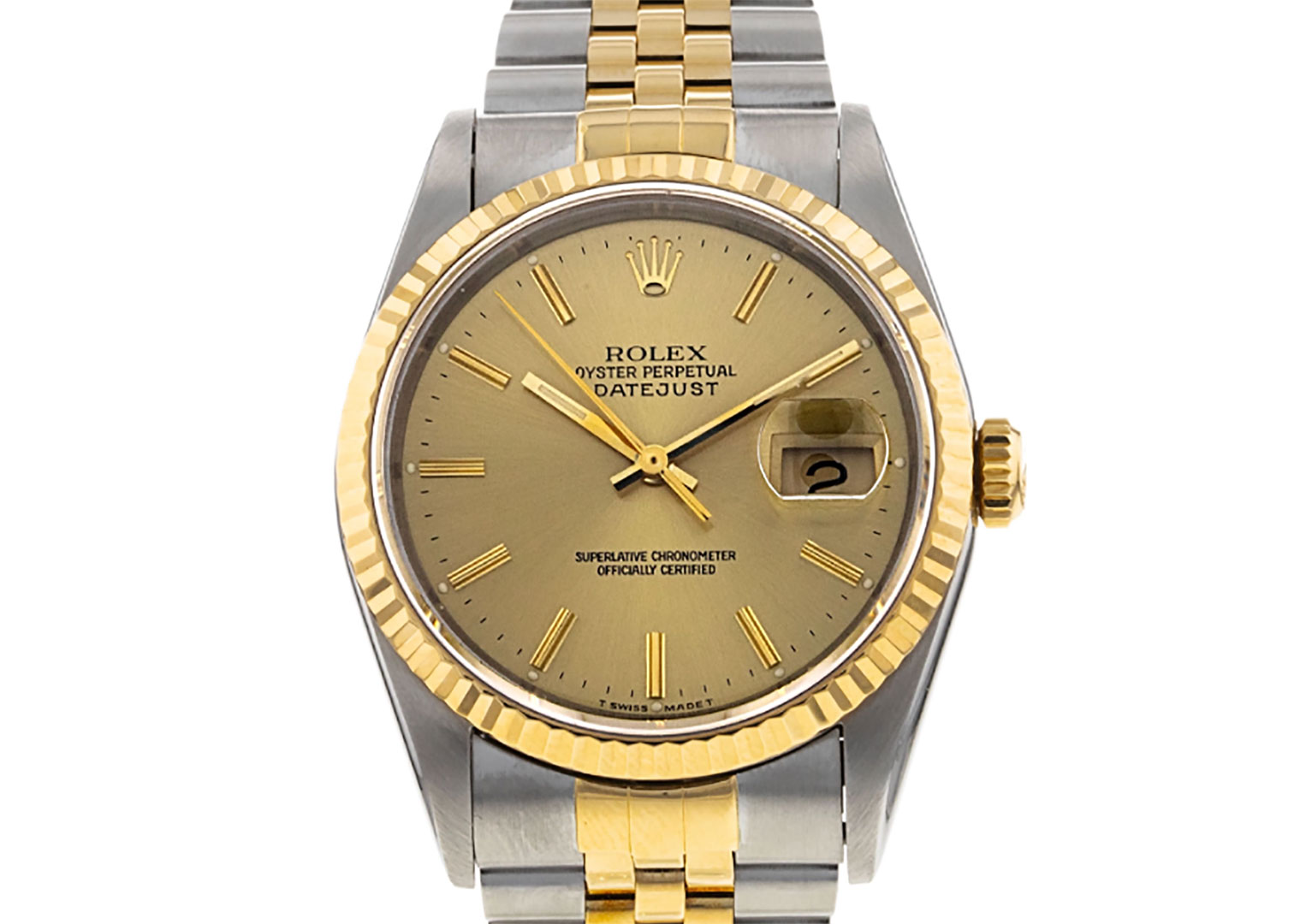 Corrado "Junior" Soprano wore a two-tone Datejust