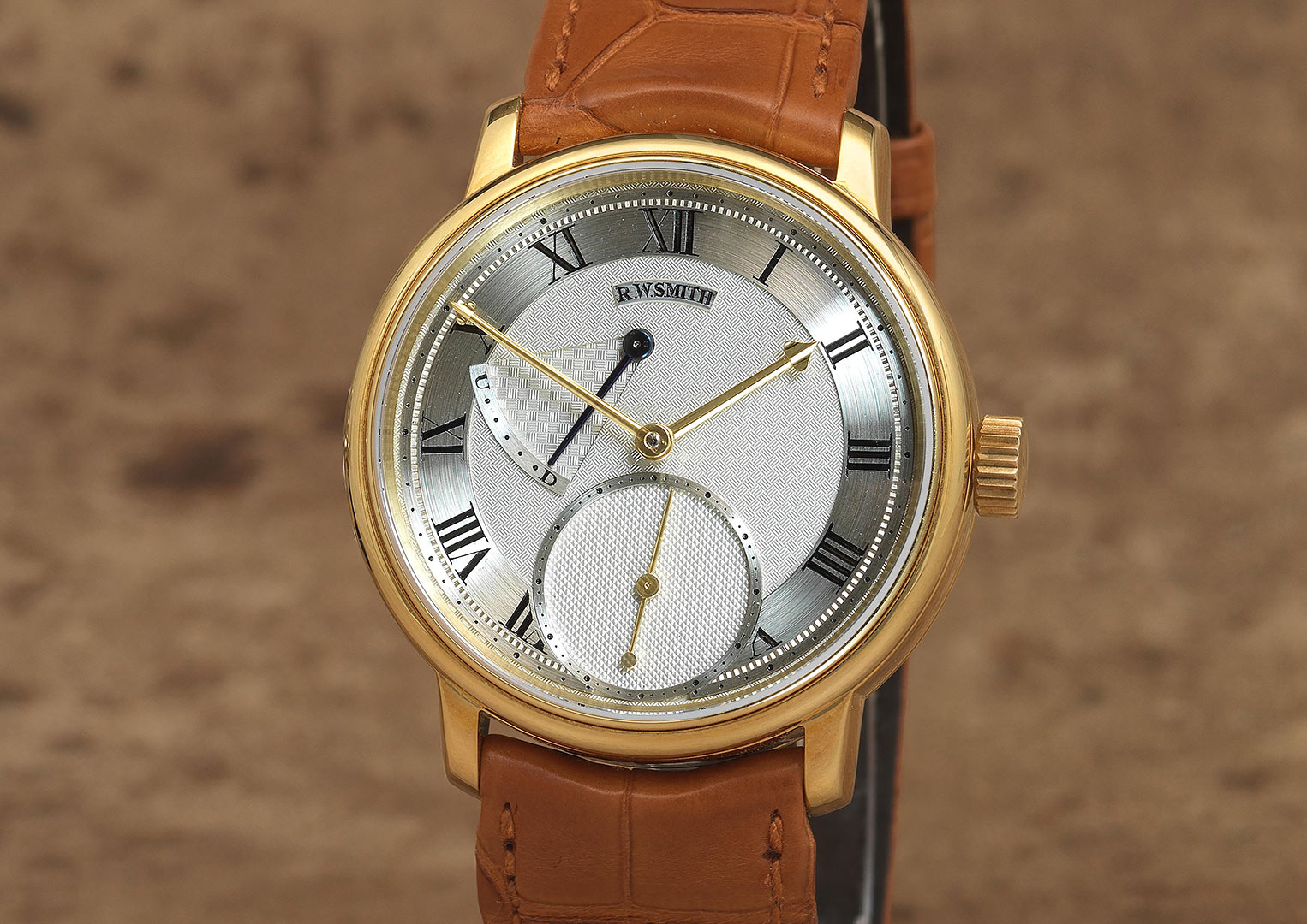 Roger W Smith was a protege of the great George Daniels