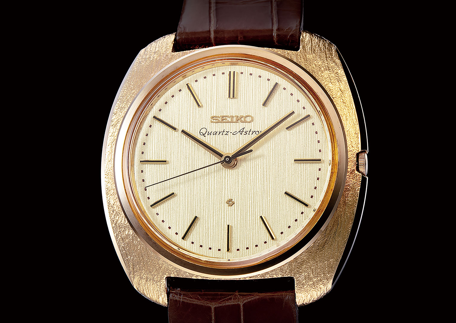 The Seiko Astron was the first mass-produced quartz wristwatch