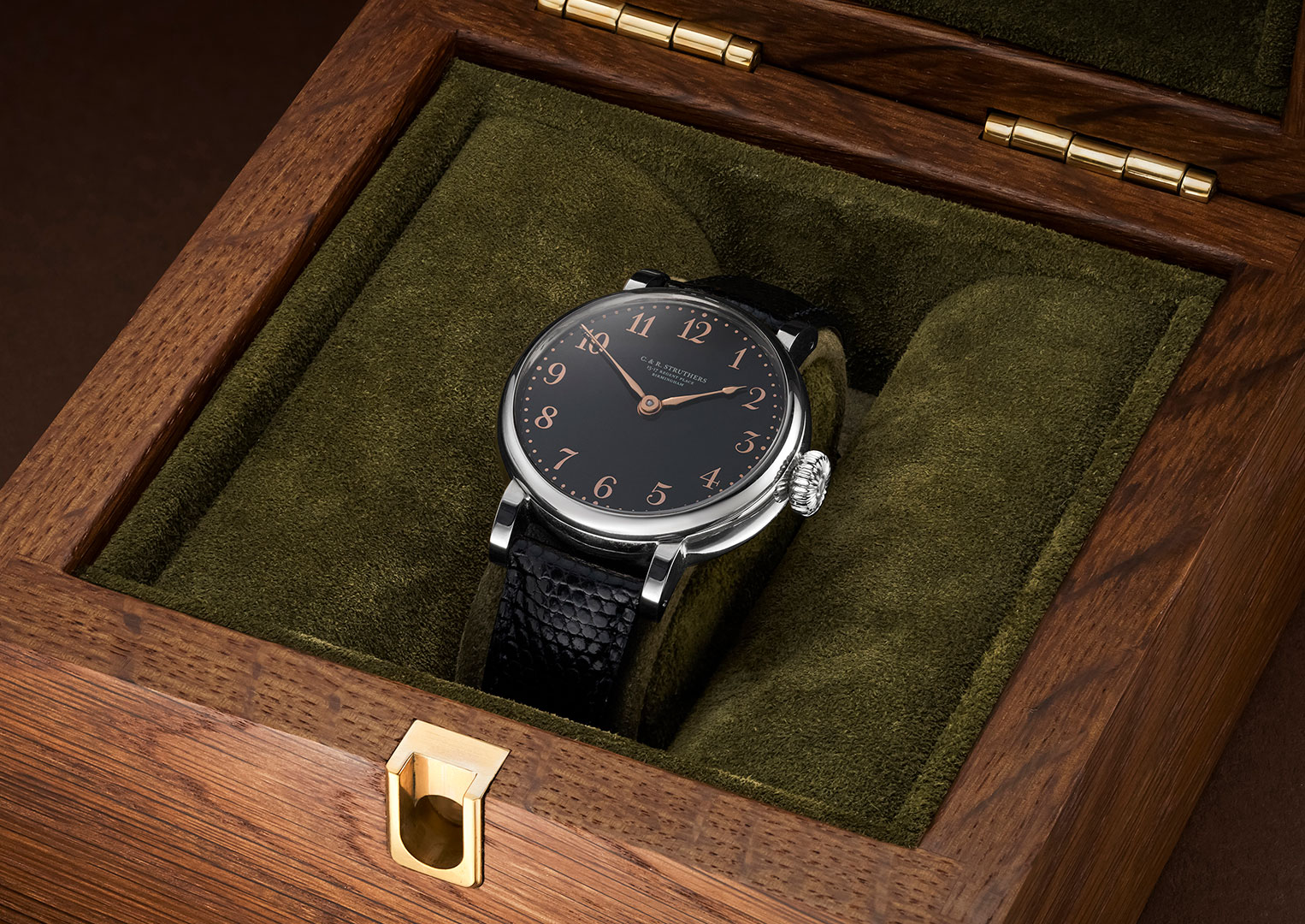 The Project 248 features Struther's first in-house movement