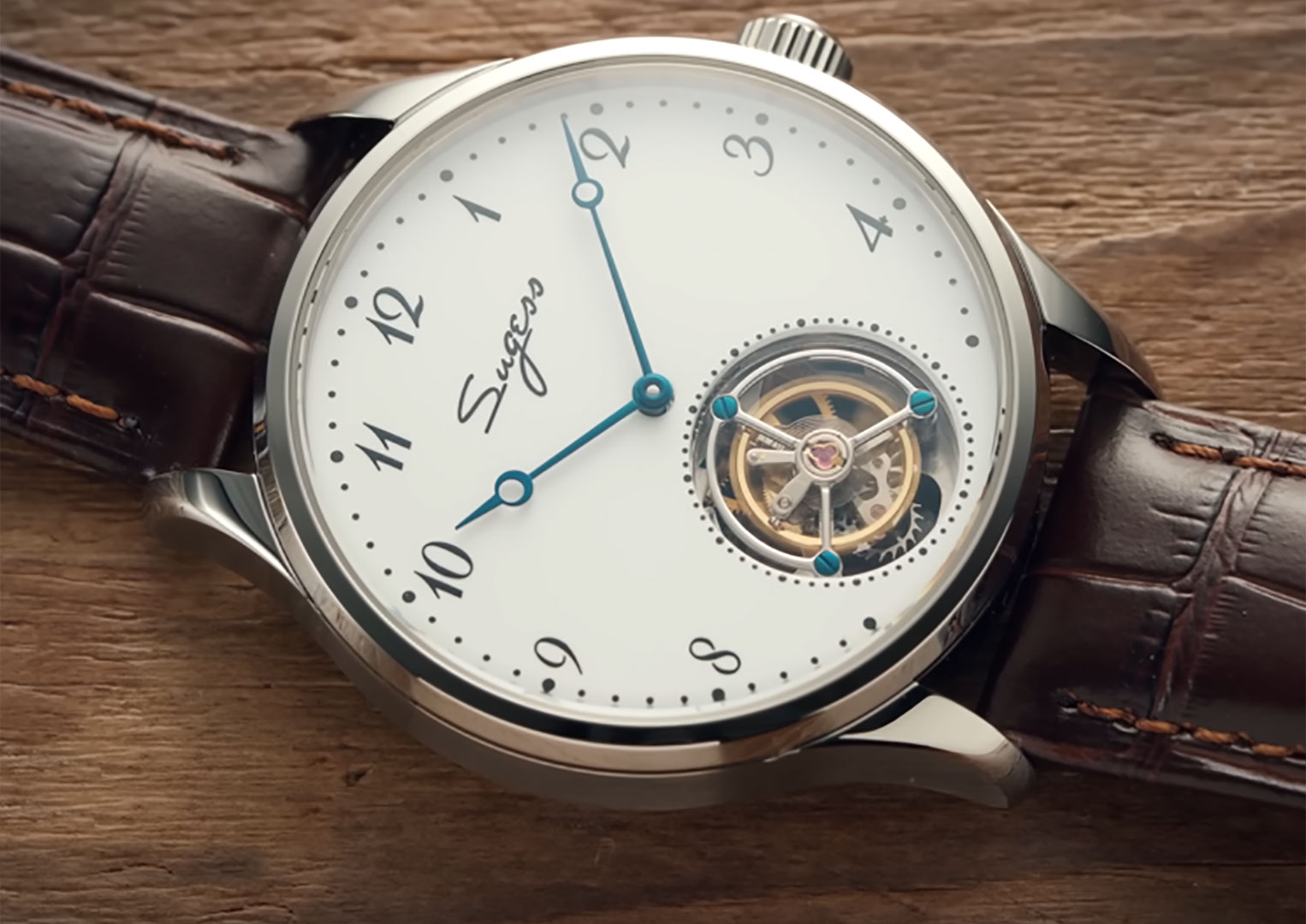 If it's a budget tourbillon you're seeking, check out Sugess 